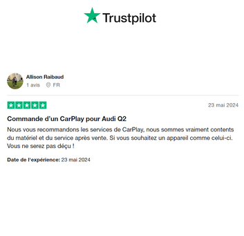Apple Carplay sans fil pour Audi Q2
