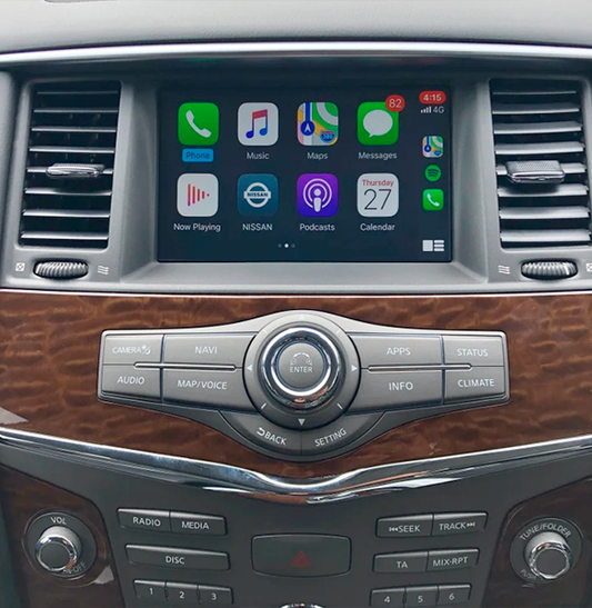 Apple Carplay pour Nissan Patrol 2018-2021