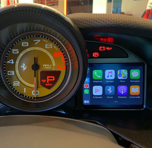Module Apple Carplay pour Ferrari F8 F12 458 488