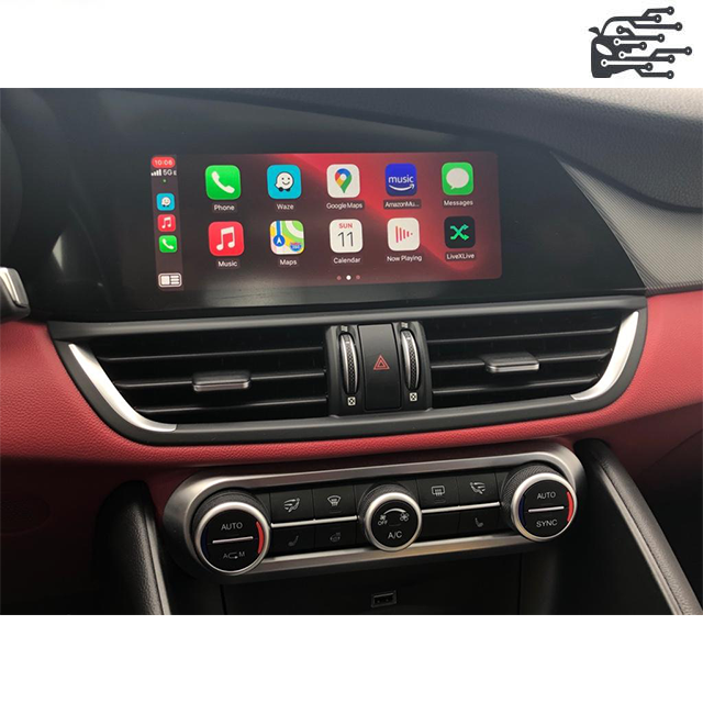Apple Carplay pour Alfa Romeo Giulia et Stelvio 2017-2020