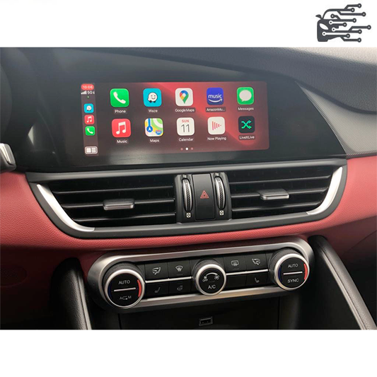 Apple Carplay pour Alfa Romeo Giulia et Stelvio 2017-2020
