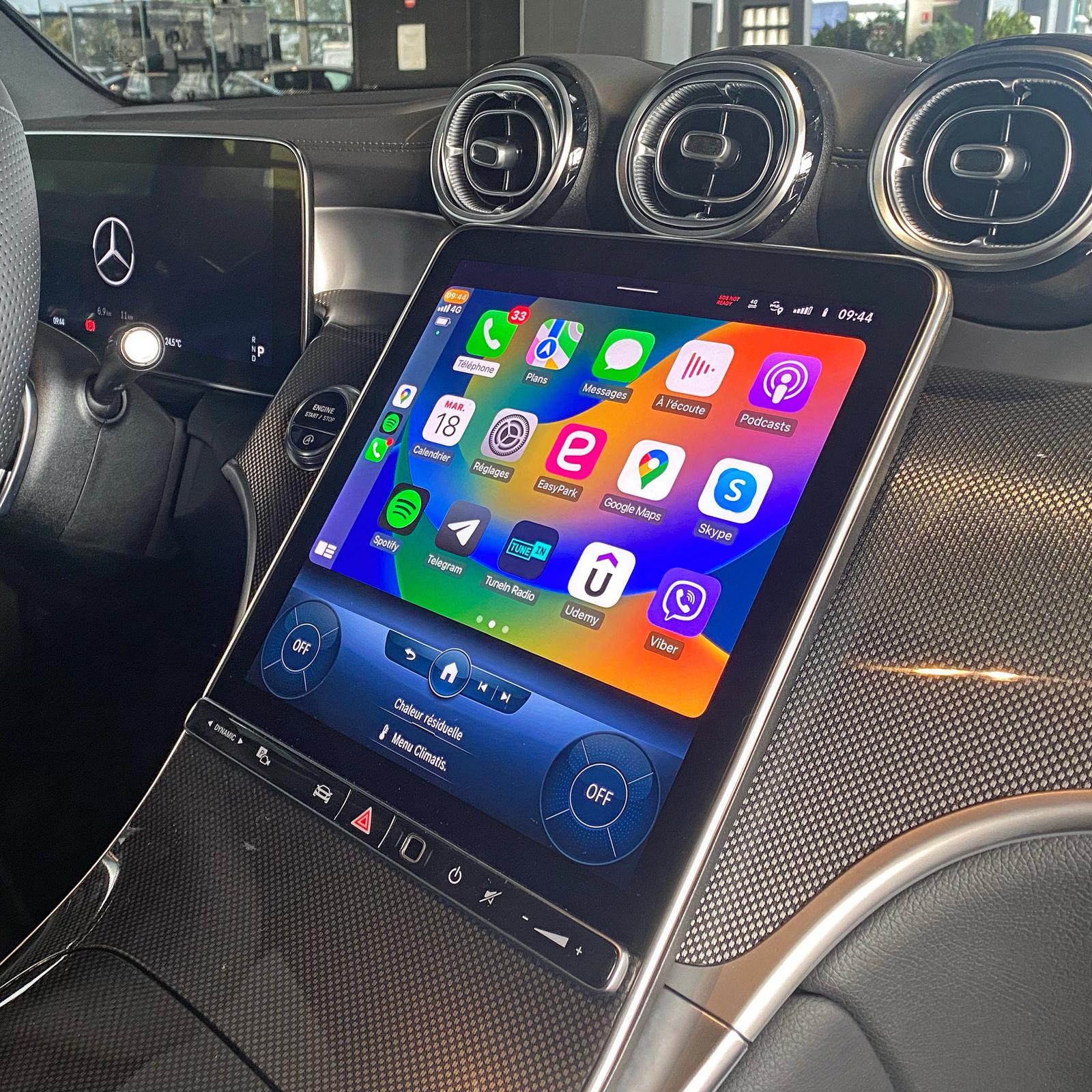 Apple Carplay pour Mercedes système NTG 7.0 MBUX2