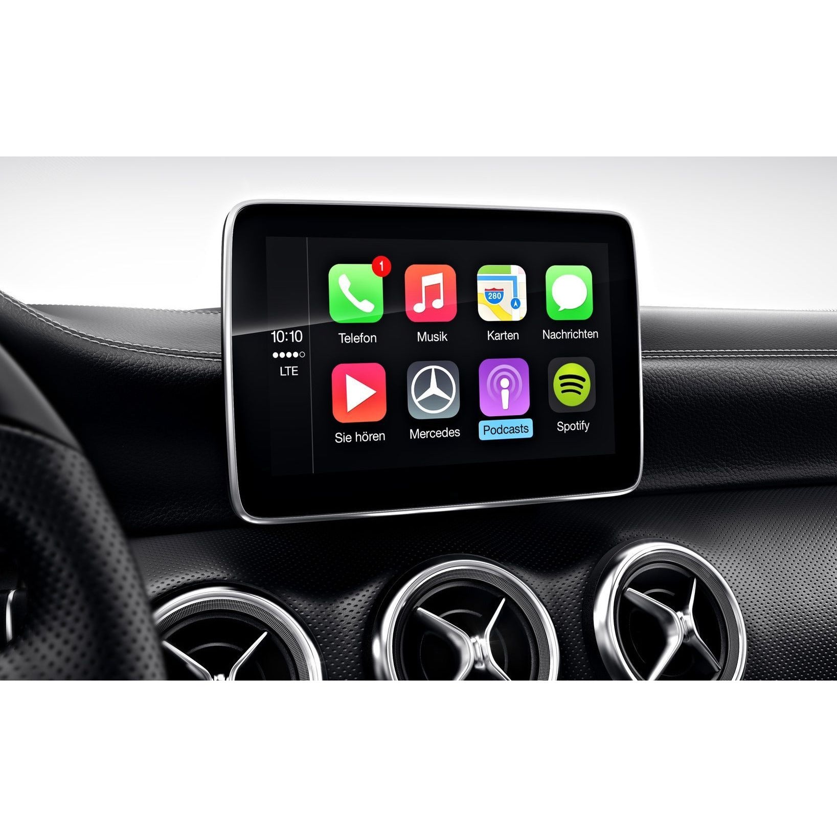 Activation Apple Carplay sur Mercedes classe A, B, E, CLS, CLA, GLA, GLE, CLS avec NTG 5.1